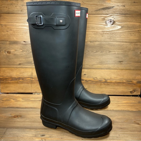 Hunter Shoes Hunter Tall Rubber Rain Boots Poshmark